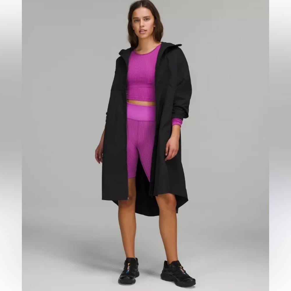 Lululemon slip into the moment long jacket- XS/S